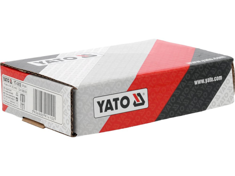 Головка торцева 6-гранна 1/4" 11 мм YATO YT-1410, коротка 25 мм