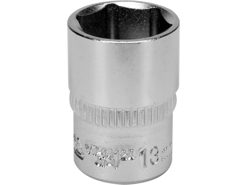 Головка торцева 1/4" 13 мм YATO YT-14129, 6-гранна, коротка