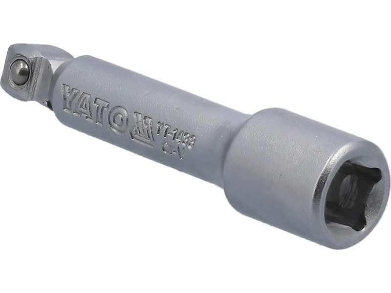 Подовжувач до головок торцевих YATO : похилий , квадрат 1/4", L= 50,8 мм (YT-1433)