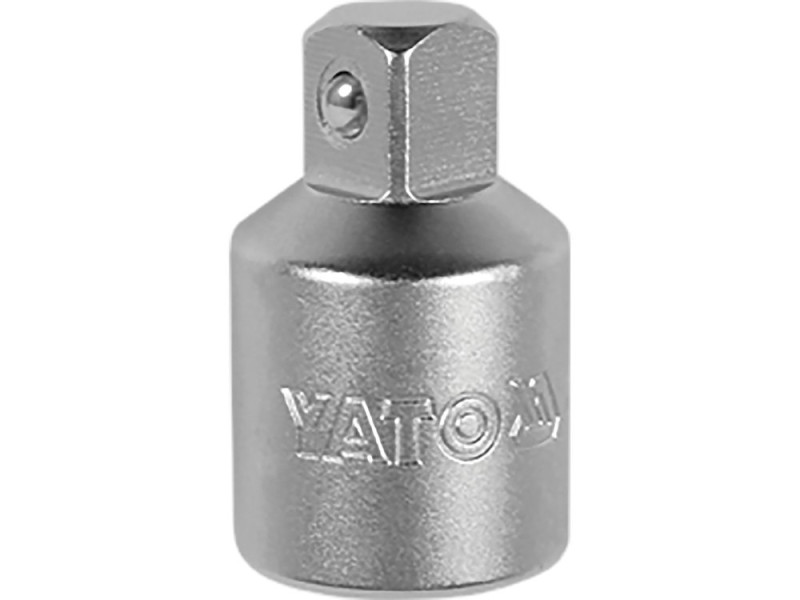 Перехідник для головок торцевих YATO : квадрат 1/4"(F) - 3/8" (М), L=25 мм (YT-1438)