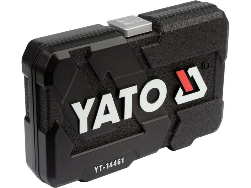 Набір інструментів з тріскачкою 1/4" YATO YT-14461, 25 предметів