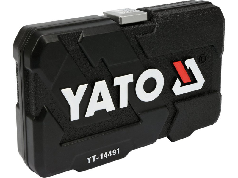 Набір інструментів з тріскачкою 1/4" YATO YT-14491, 20 предметів