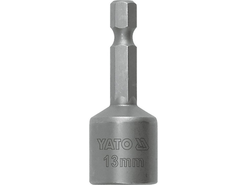 Головка-бита магнитная 10 мм YATO YT-1505, 1/4" HEX, длина 48 мм