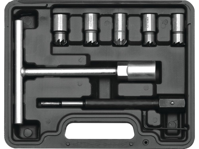 Набір фрез для гнізд форсунок Common Rail YATO YT-17625, 8 шт