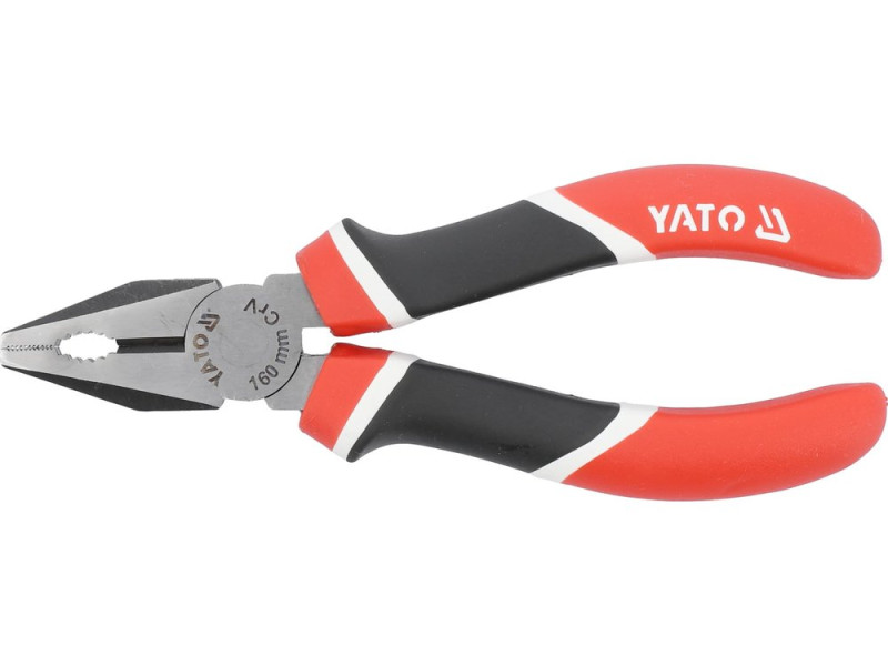 Плоскогубці комбіновані YATO : L= 160 мм. CrV (YT-1940)