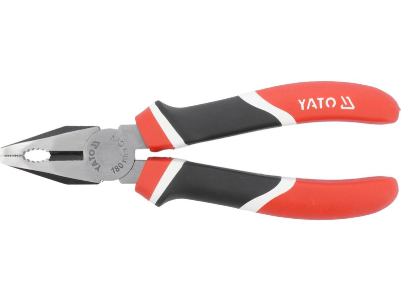 Плоскогубці комбіновані YATO : L= 180 мм. CrV (YT-1941)