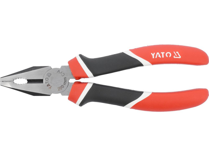 Плоскогубці комбіновані YATO : L= 200 мм. CrV (YT-1942)