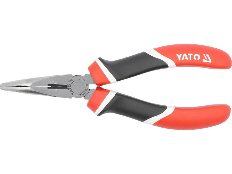 Довгогубці вигнуті YATO l=160мм CrV 55 (YT-1945)