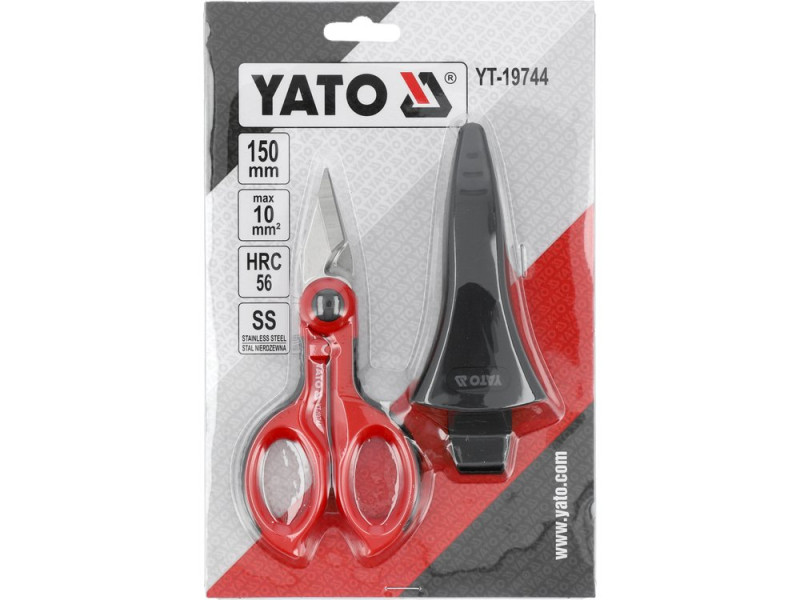 Ножницы для электрика YATO YT-19744, 150 мм, до 10 мм²