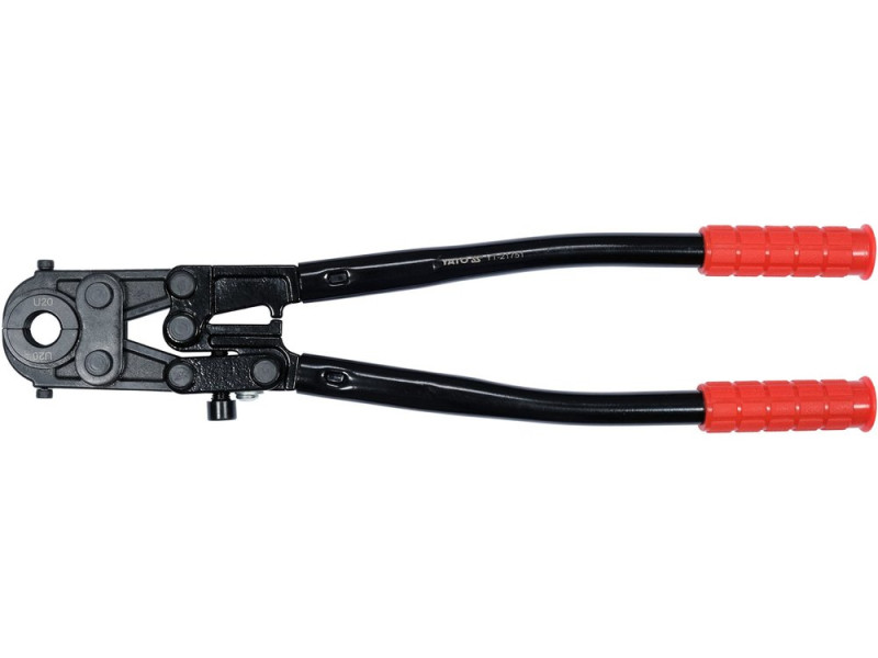 Пресс гидравлический для PEX-AL-PEX YATO YT-21751, 3 т, набор 4 шт