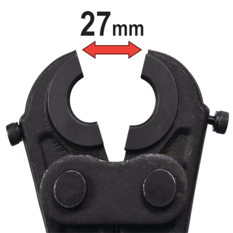 Пресс гидравлический для PEX-AL-PEX YATO YT-21751, 3 т, набор 4 шт