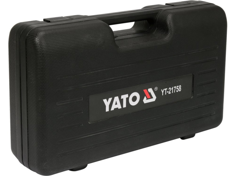 Пресс гидравлический для PEX-AL-PEX YATO YT-21758, 10 т, набор 9 шт