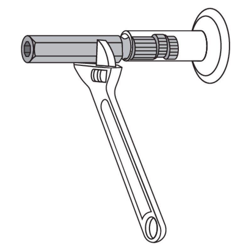 Знаряддя для викручування ніпелів YATO 3/8", 1/2", 3/4", 3 елем. (YT-21793)