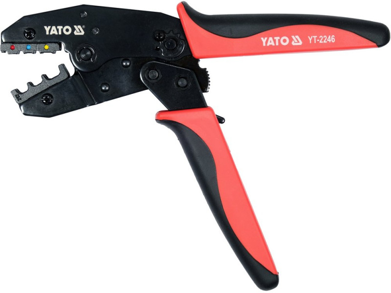 Кліщі для обтиску конекторів YATO YT-2246, 0,5-6 мм²