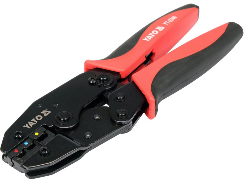 Кліщі для обтиску конекторів YATO YT-2246, 0,5-6 мм²