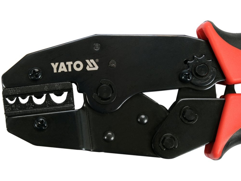 Кліщі для обтиску конекторів YATO YT-2247, 1,5-10 мм², TPR