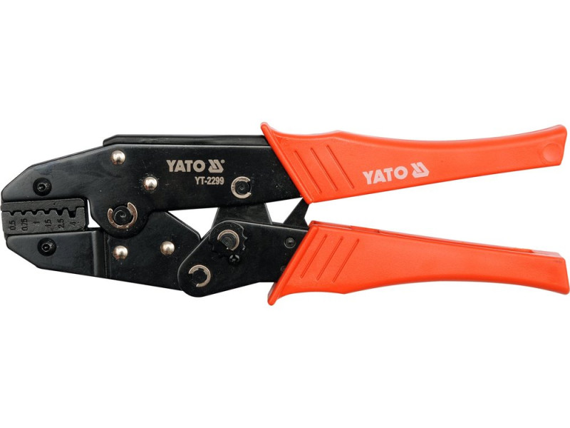 Кліщі для обтиску конекторів YATO YT-2299, 0,5-4 мм²