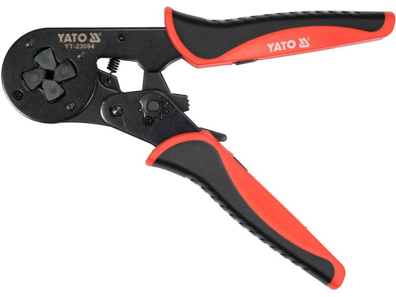 Кліщі для обтиску конекторів YATO YT-23054, 4-16 мм²