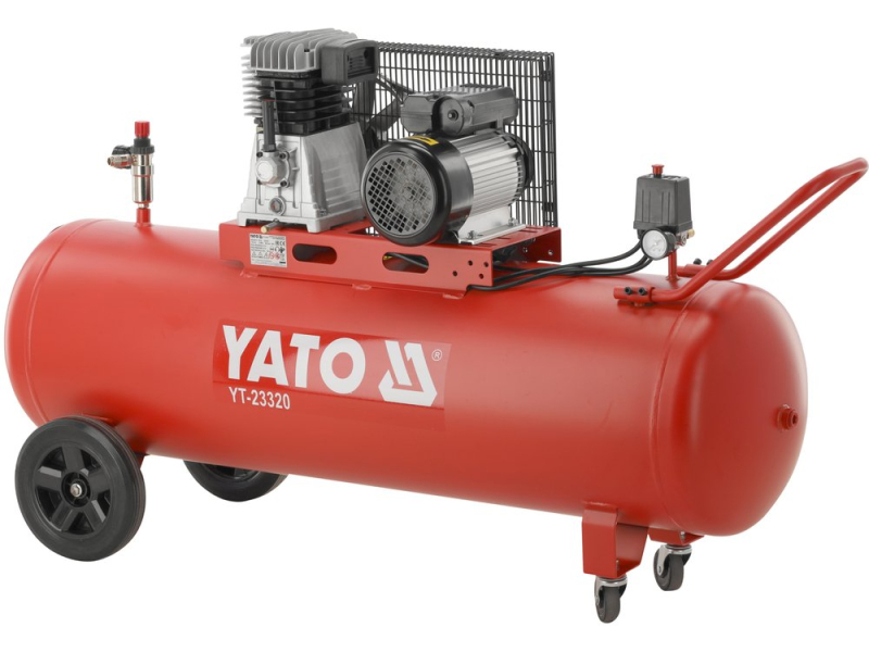 Компресор олійний 200 л, 230 В YATO YT-23320, 2200 Вт, 360 л/хв