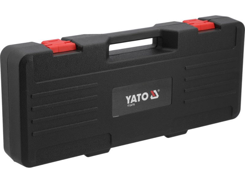 Ключ динамометрический щелчковый YATO YT-24770, 14x18 мм, набор для кондиционеров, 7 предметов