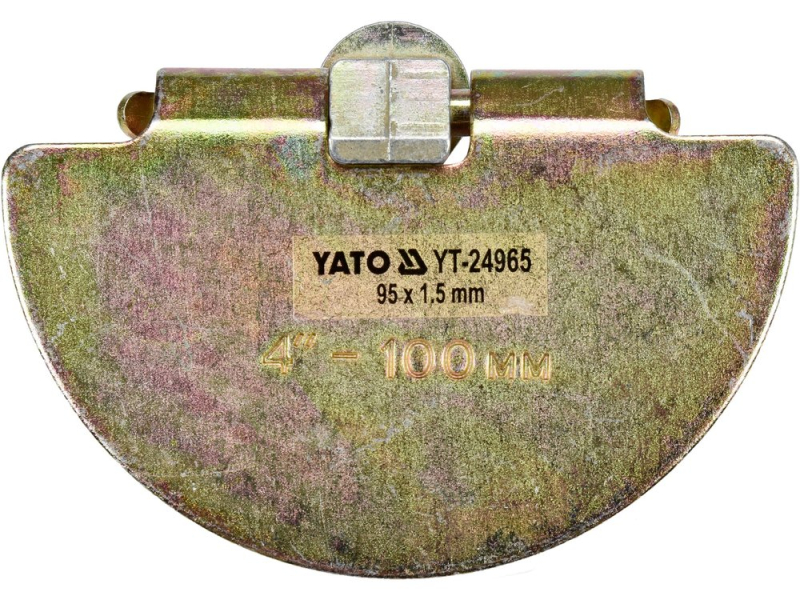 Колесо провідне для прочищення каналізаційних труб YATO YT-24965, Ø95 мм, сталь