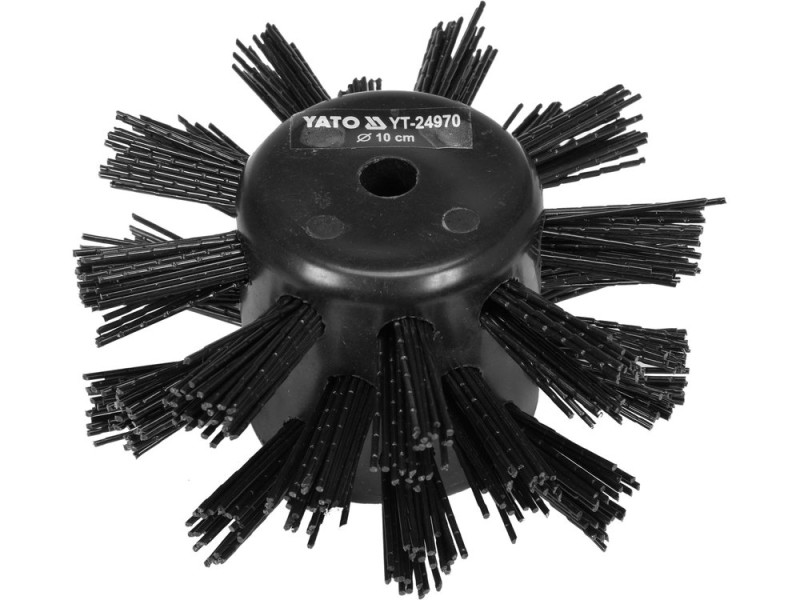 Щетка для прочистки канализационных труб YATO YT-24970, Ø100 мм, нейлон