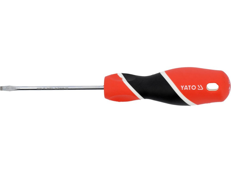 Отвертка шлицевая SL3x75 YATO YT-25901