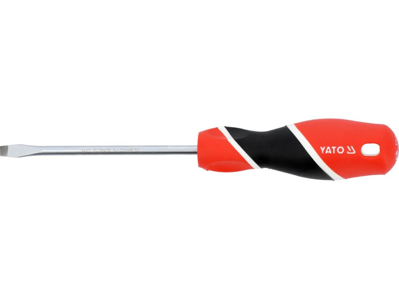 Викрутка шліцева SL5x100 YATO YT-25908, S2