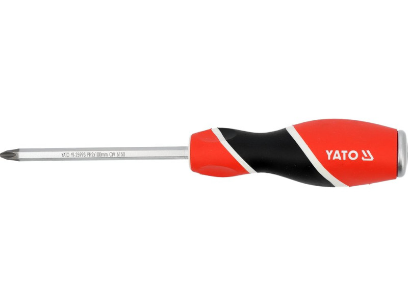 Викрутка хрестова ударна YATO : "Philips" PH2 х 100 мм (YT-25993)
