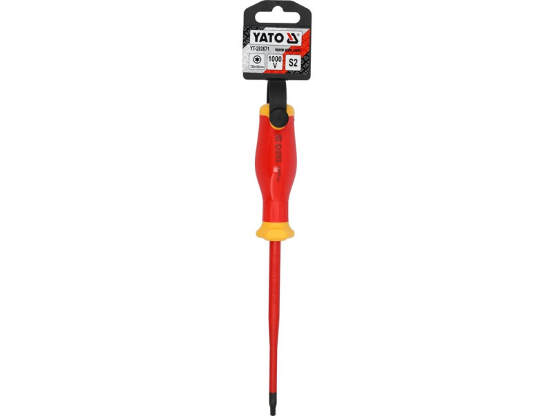Викрутка ізольована TORX Extra Slim YATO YT-282671, T20, 125 мм