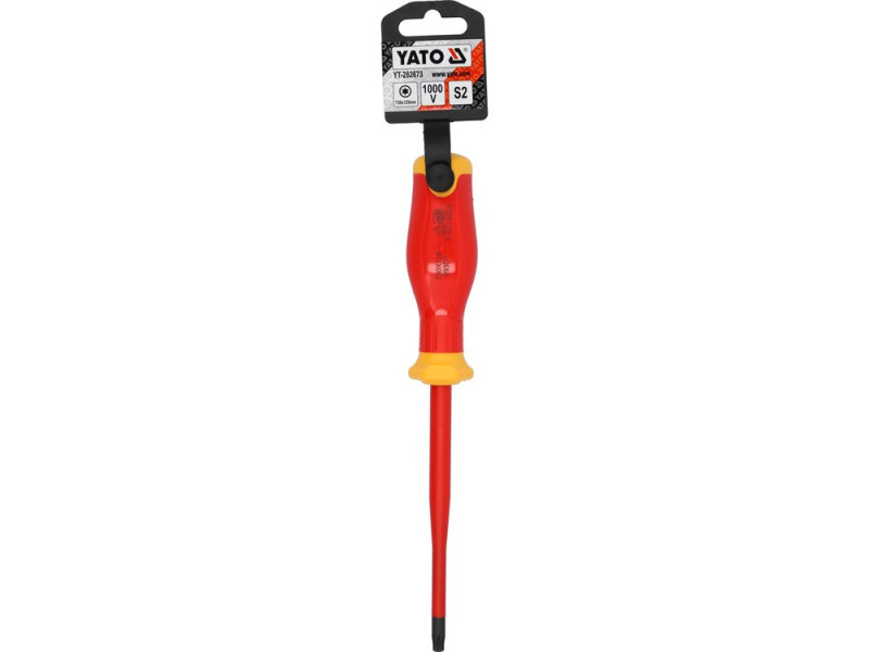 Викрутка ізольована TORX Extra Slim YATO YT-282673, T30, 125 мм