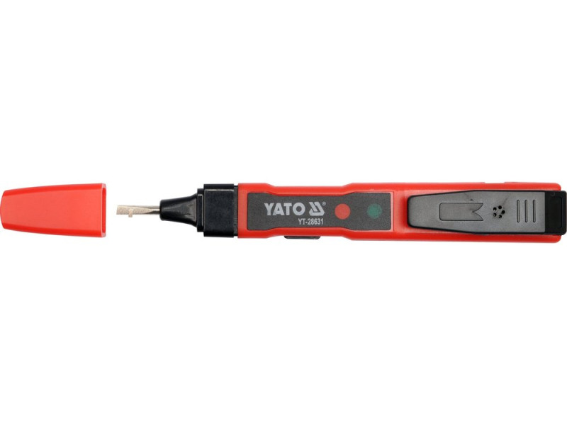 Індикатор напруги YATO контрольний мережевий U= 70- 1000 V, l= 145 мм (YT-28631)