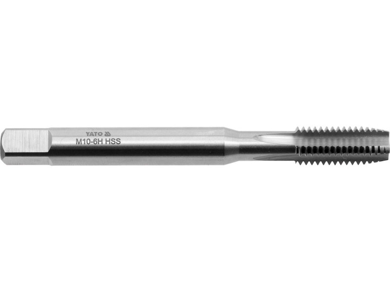 Метчик машинный M7 HSS M2 YATO YT-2954, DIN 371M