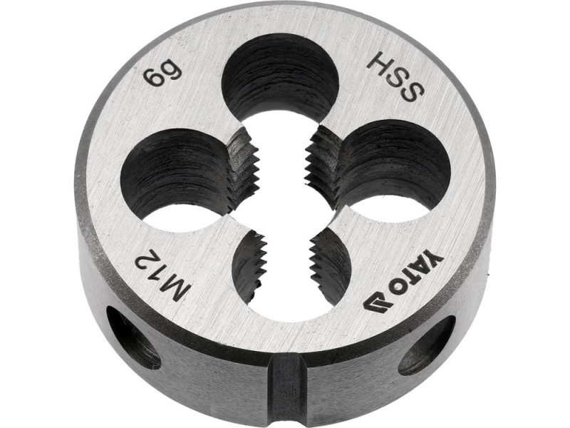 Плашка YATO М12 х 1.75 мм, HSS М2, m=90 г (YT-2969)