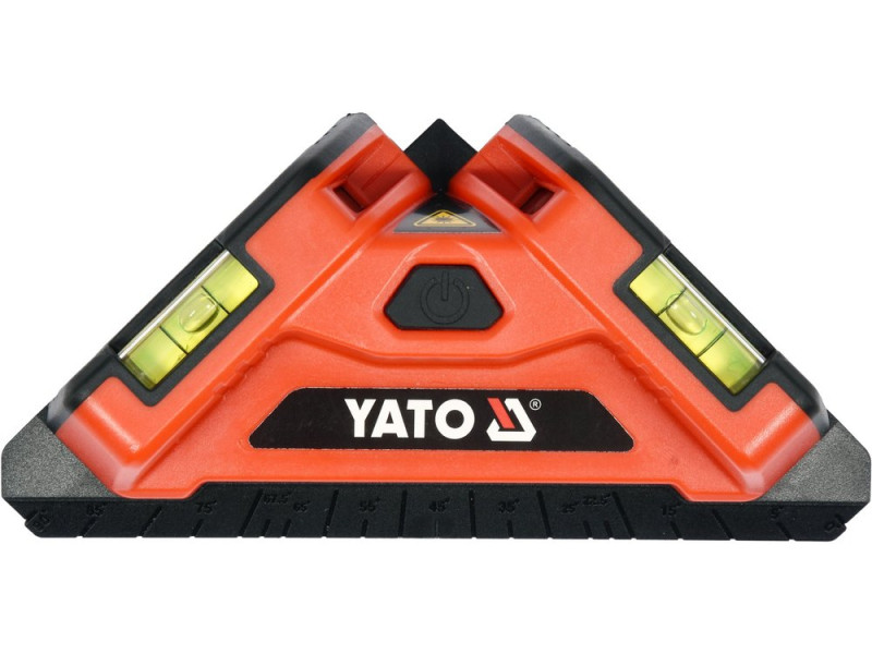Нівелір лазерний лінійний для плитки червоний YATO YT-30410, 90°, 10 м