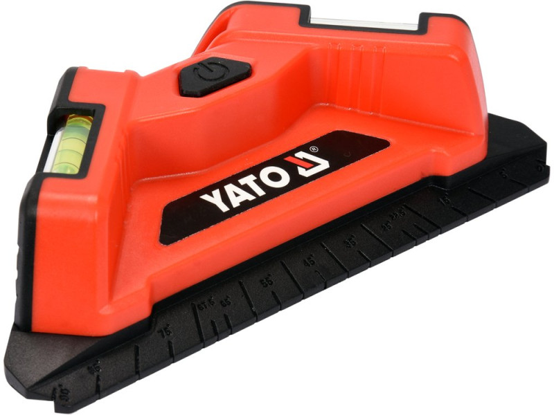 Нівелір лазерний лінійний для плитки червоний YATO YT-30410, 90°, 10 м