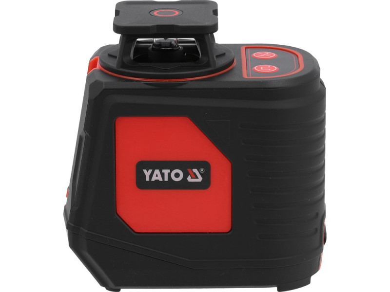 Нівелір лазерний 5 ліній зелений YATO YT-30428, 25 м