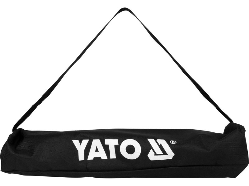 Штатив треногу YATO телескоп (3 секции) резьб крепле 1/4" 20UNC и 5/8" 18UNF, H= 51-120 cм. из алюминия (YT-30482)