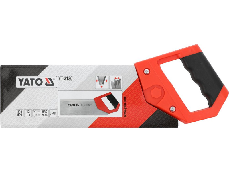 Пилка обушкова 300 мм YATO YT-3130, TPI 12
