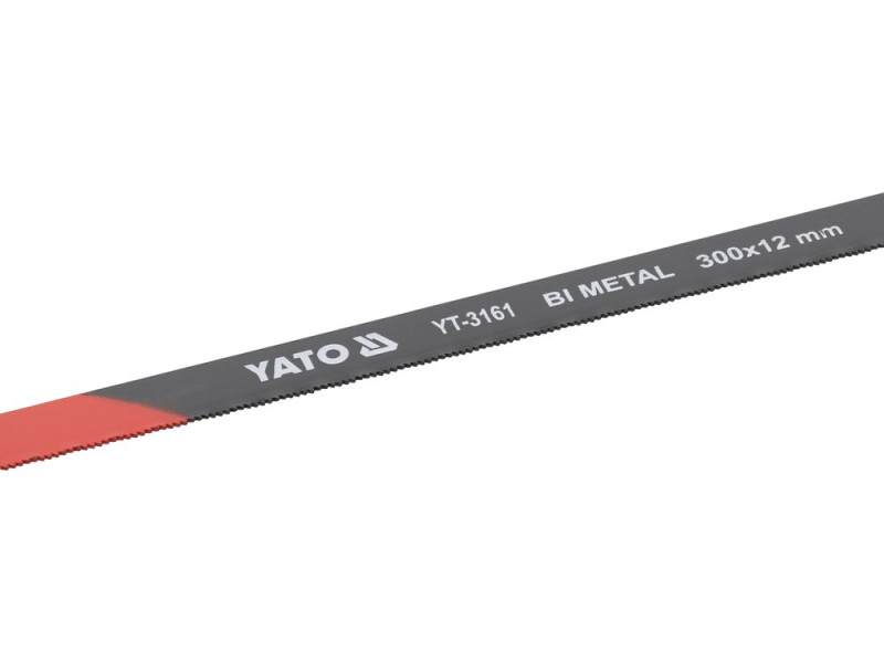 Ножовка по металлу 300 мм YATO YT-3161, биметалл, рукоятка PP
