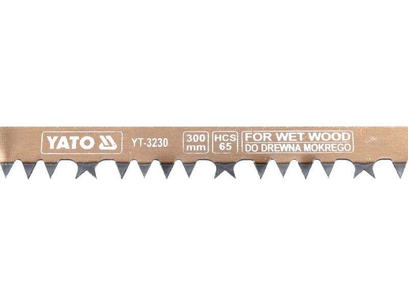Полотно для лучкової пилки YATO YT-3230, 300 мм, для мокрої деревини