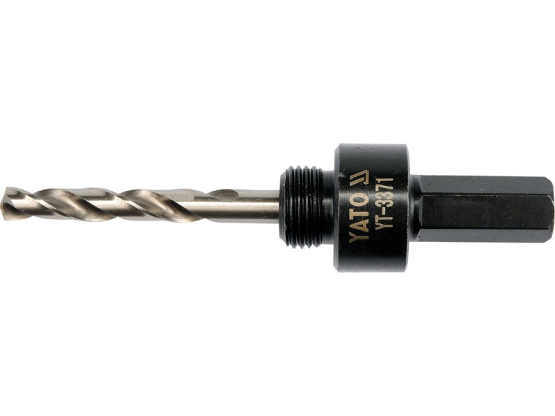 Держатель коронок HEX 5/8" 18UNF YATO YT-3371, 32-200 мм