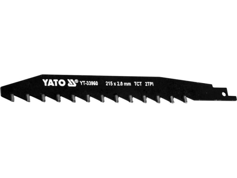 Полотно для шабельної пили для силікатних блоків Porotherm 215 мм YATO YT-33960
