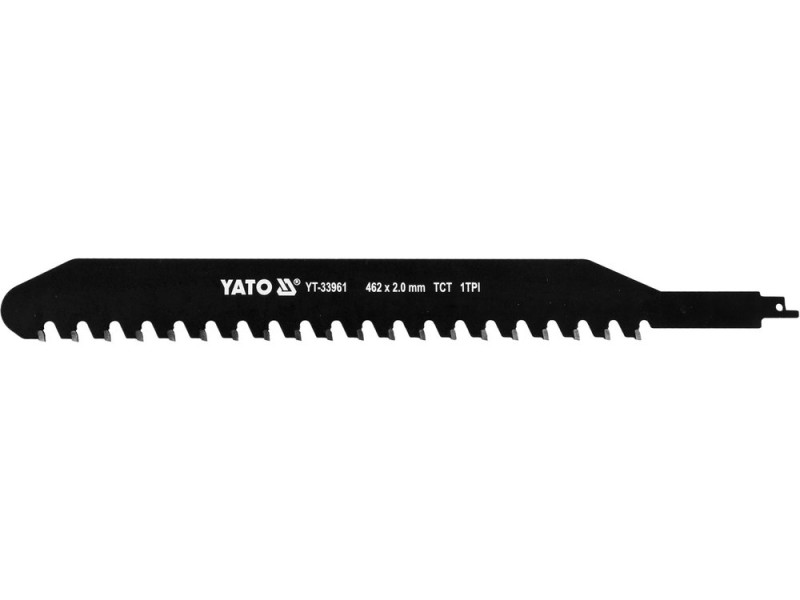 Полотно для шабельної пили для силікатних блоків Porotherm 462 мм YATO YT-33961