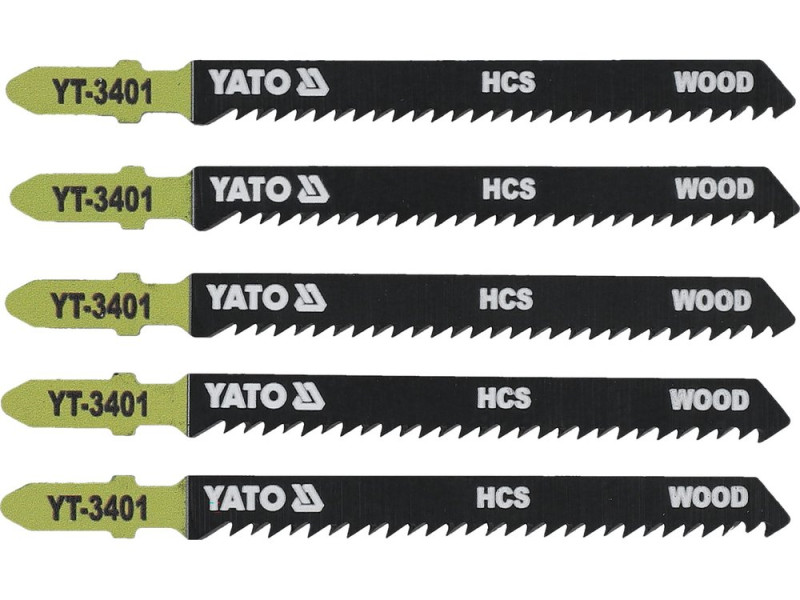 Полотно для лобзика HCS тип T YATO YT-3401, 10 TPI, 100 мм
