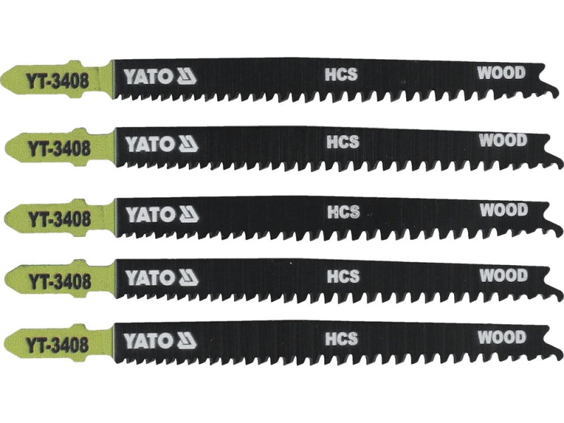 Полотно для лобзика HCS тип T YATO YT-3408, 13-8 TPI, 115 мм