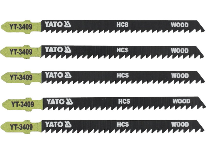 Полотно для лобзика HCS тип T YATO YT-3409, 8 TPI, 115 мм
