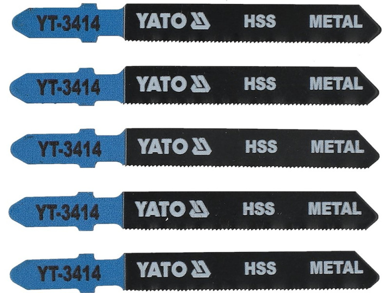 Полотно для лобзика HSS тип T YATO YT-3414, 32 TPI, дуже тонкий метал
