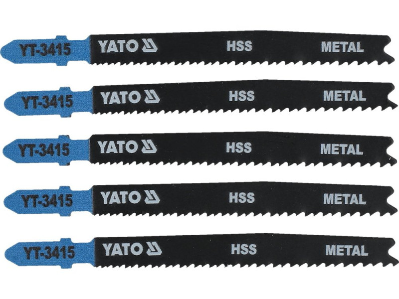 Полотно для лобзика HSS тип T YATO YT-3415, 24-10 TPI, по металу