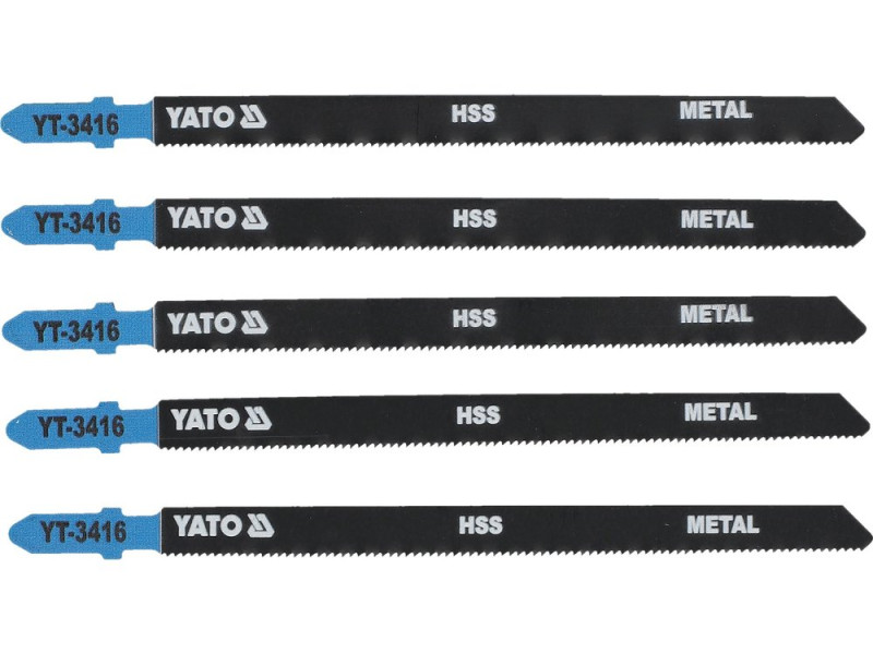 Полотно для лобзика HSS тип T YATO YT-3416, 21 TPI, 130 мм